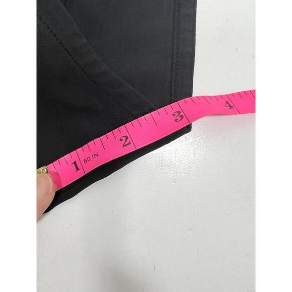 Lululemon Speed Up Women’s Sz 2 Black Efflorescent Barracks Green Lined Shorts - Picture 8 of 8